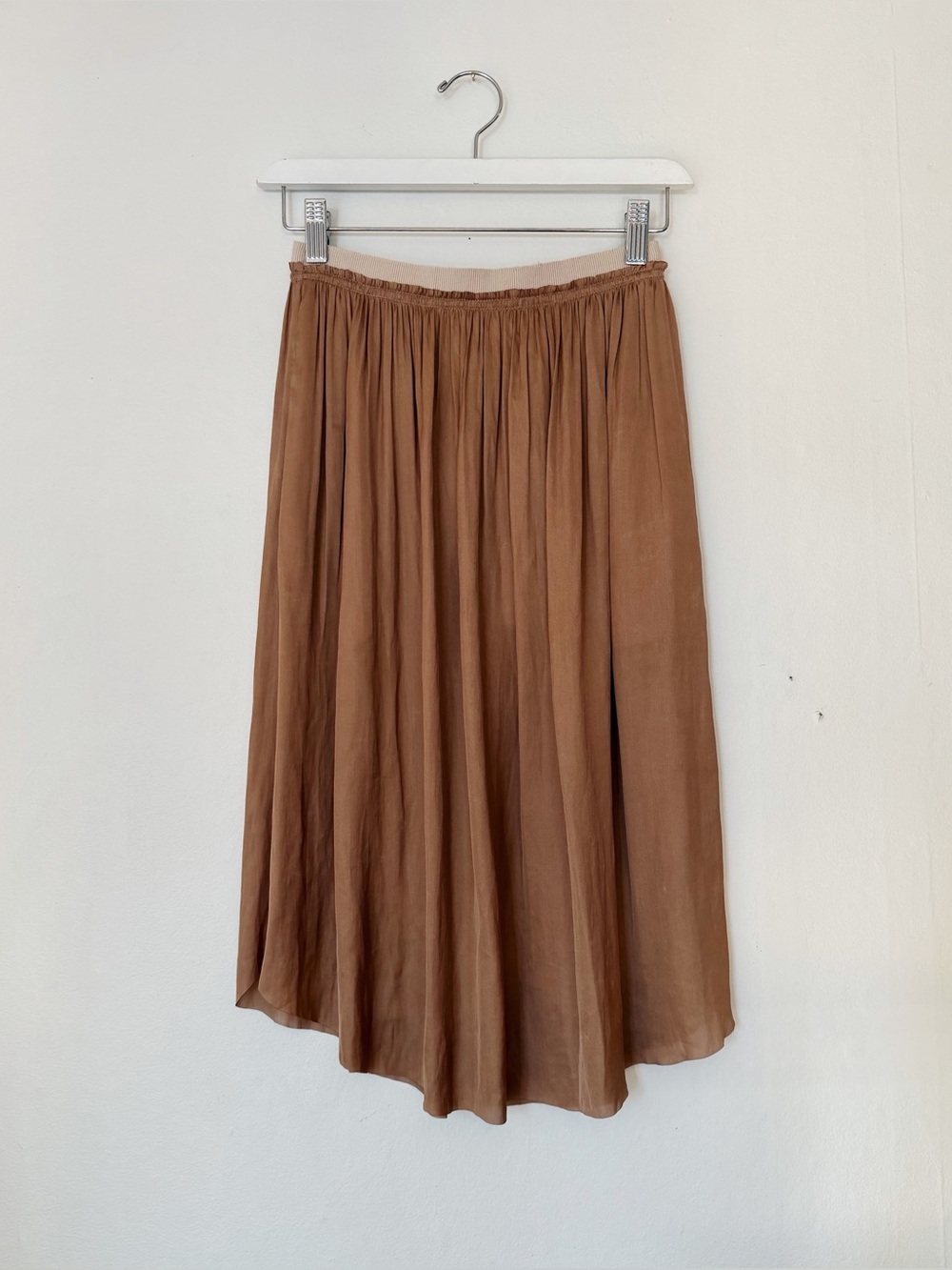 Aritzia Le Fou Silky Balletcore Midi Skirt